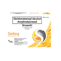 Strepsils Soothing Honey & Lemon Lozenges - Pack of 24s